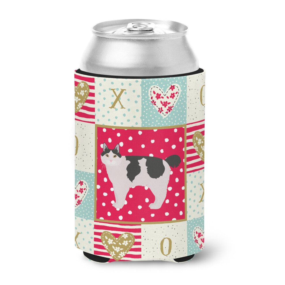 "Caroline's Treasures CK5635CC Kurilian Bobtail #2 Cat Love Can Ou Bottle Hugger Boisson Froide Koozies Multicolore"-image