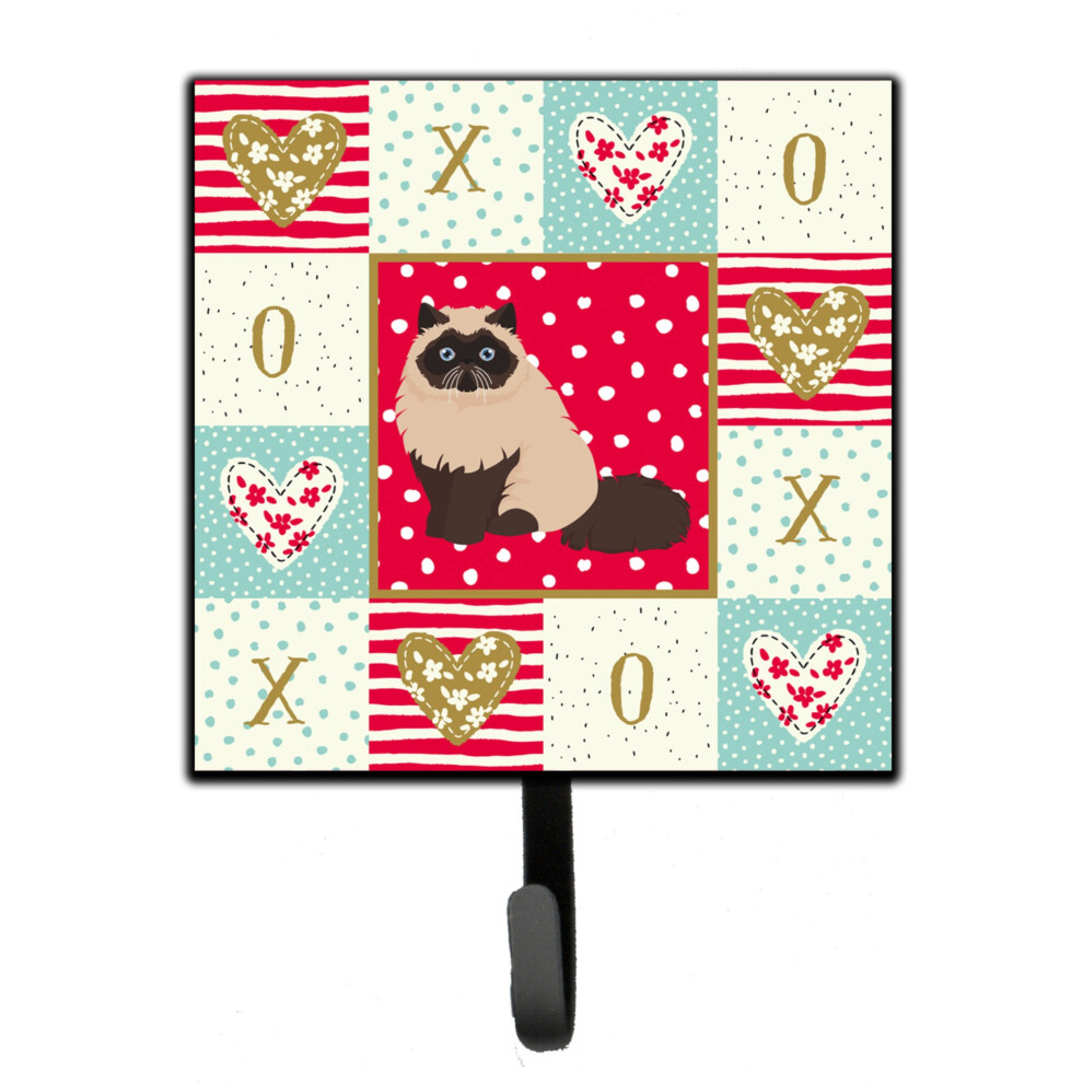 ""Caroline's Treasures Colorpoint Persian Hymalayan Cat Love Laisse Ou Porte-Cl S Avec Crochets Multicolores""-image