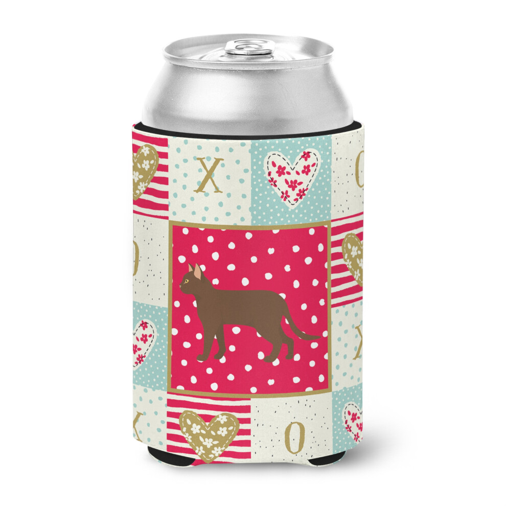 "Caroline's Treasures CK5720CC Suphalak Cat Love Porte-Canette Ou Bouteille Pour Boissons Froides Koozies Multicolore"-image