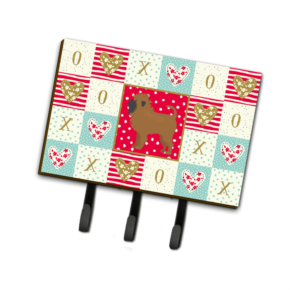 ""Caroline's Treasures Affenpinscher #1 Love Crochets Pour Laisse Ou Porte-Cl S Multicolore""-image