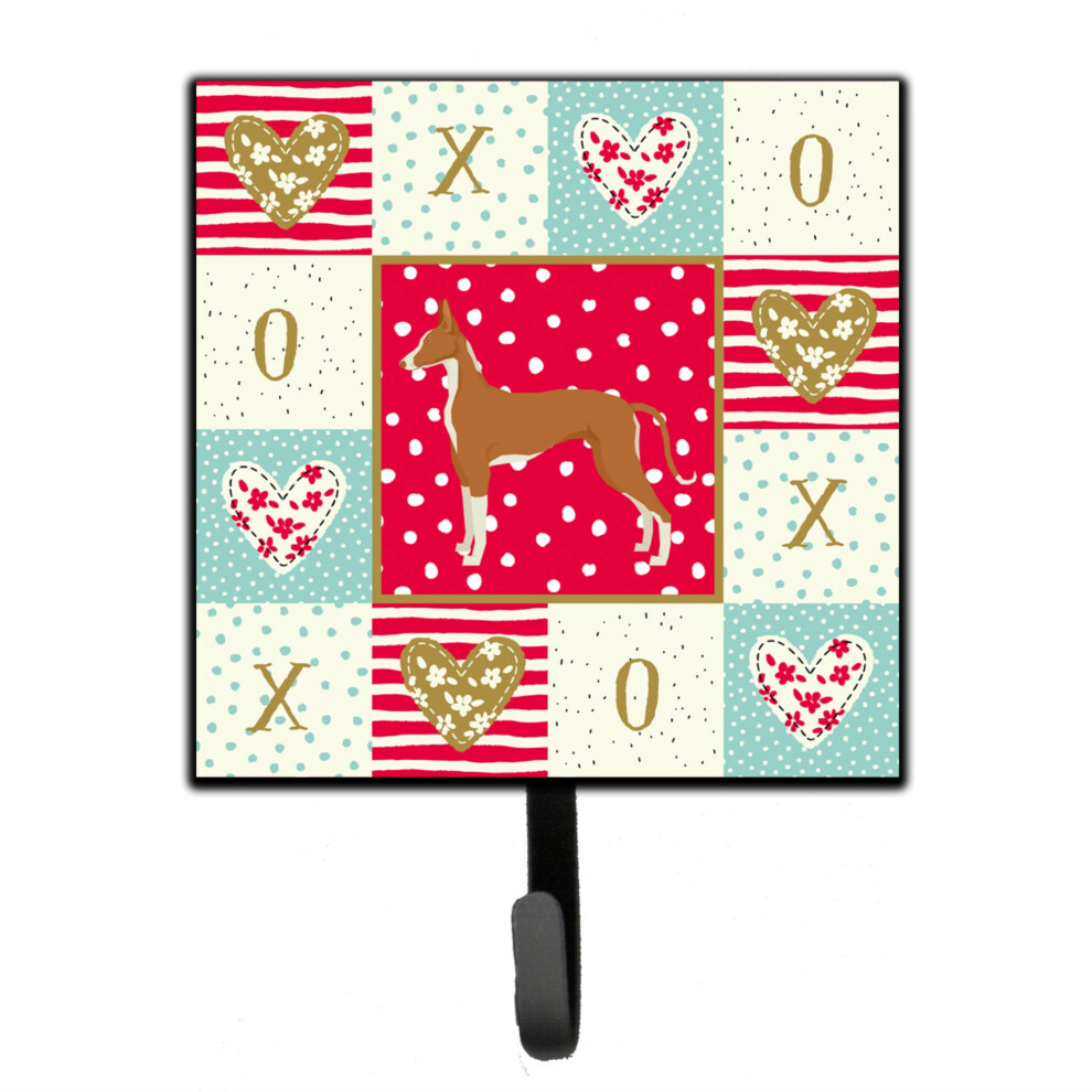 Caroline's Treasures Ibizan Hound Love Leine Oder Schl Sselanh Nger Mit Haken, Mehrfarbig-image