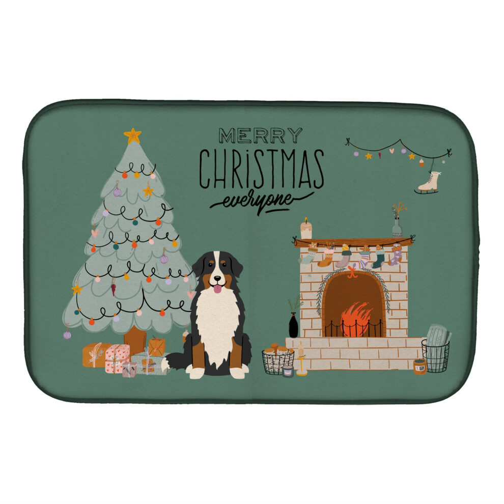 ""Caroline's Treasures Tapis De S Chage De Vaisselle Pour Chien De Montagne Bernois No L Pour Tout Le Monde 14 X 21 Multicolore""-image