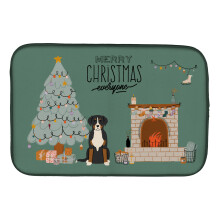 ""Caroline's Treasures Greater Swiss Mountain Dog Christmas Everyone dish-drying-mats 14 x 21 Multicolor""