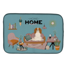 ""Caroline's Treasures CK7903DDM Cavalier Spaniel Sweet Home dish-drying-mats  14 x 21  Multicolor""