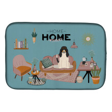 ""Caroline's Treasures CK7889DDM Swiss Hound Sweet Home dish-drying-mats  14 x 21  Multicolor""