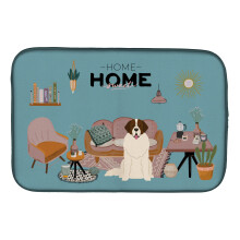 ""Caroline's Treasures CK7872DDM Moscow Watchdog Sweet Home dish-drying-mats  14 x 21  Multicolor""
