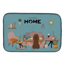 ""Caroline's Treasures CK7908DDM Irish Water Spaniel Sweet Home dish-drying-mats 14 x 21 Multicolor""