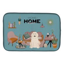 ""Caroline's Treasures CK7928DDM Pyrenese Sweet Home dish-drying-mats 14 x 21 Multicolor""