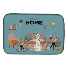 ""Caroline's Treasures CK7942DDM Dalmatian Sweet Home dish-drying-mats 14 x 21 Multicolor""
