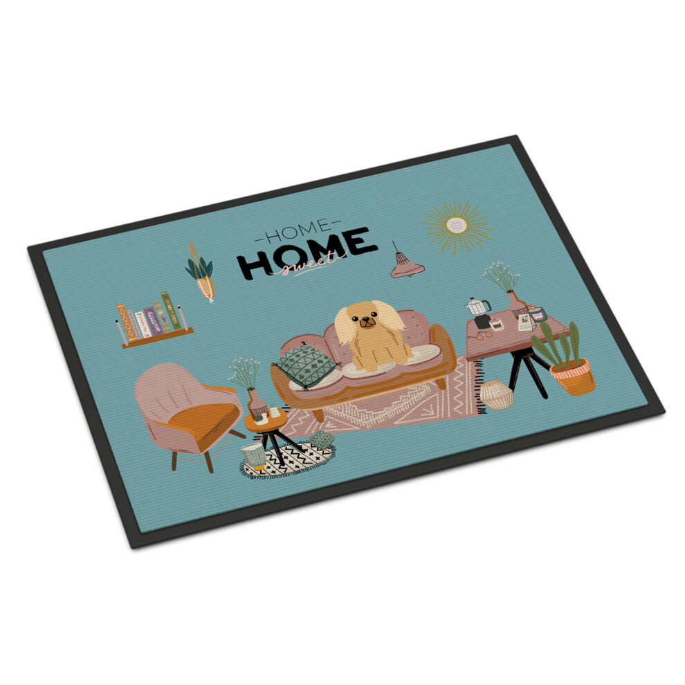 Tapete Para Interiores O Exteriores Sweet Home De Pequin?S Sable Leonado, 18 X 27 CK7949MAT-image