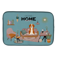 ""Caroline's Treasures CK7955DDM English Foxhound Sweet Home dish-drying-mats 14 x 21 Multicolor""