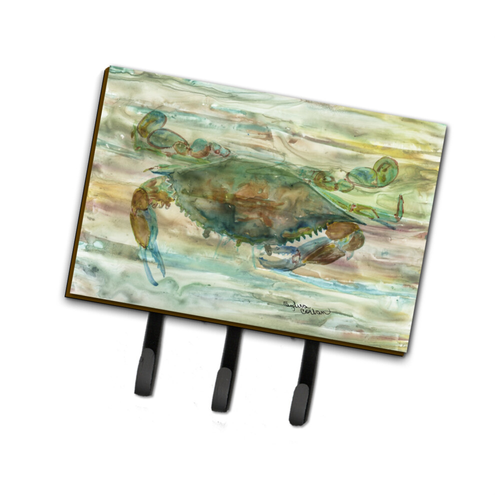 Porte-Cl S Ou Laisse Pour Crabe Avec Une Jambe En L'air Au Coucher Du Soleil SC2015TH68-image