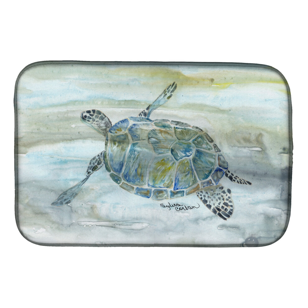 Caroline's Treasures SC2006DDM Turtle Sea Ablecolor Dysholor-Suching-Mats 14X21 Multicolor-image