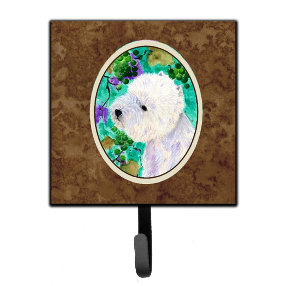 ""Caroline's Treasures SS1064SH4 Westie Leash Holder Of Sleutelhanger Klein Multicolor""-image