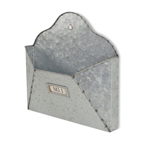 Renato Galvanized Wall Hanging Letter Box 2