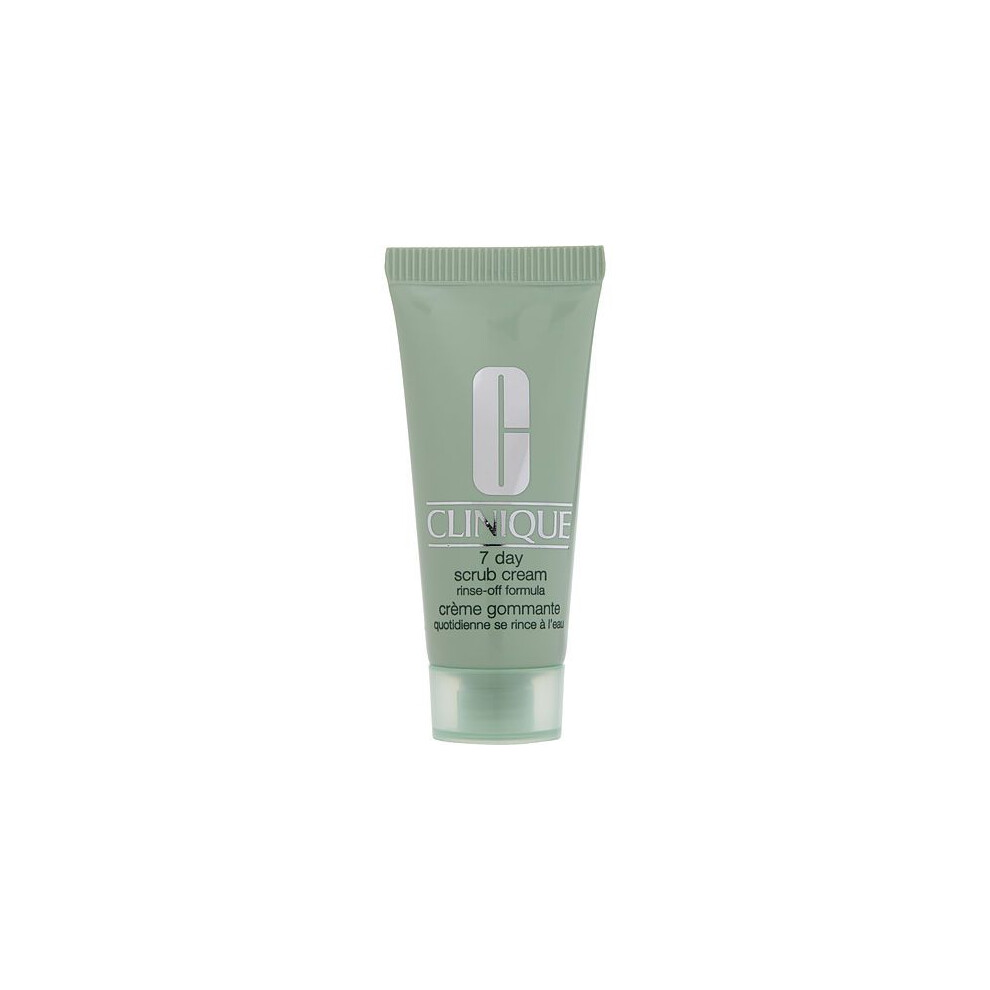 cLINIQUE by clinique 7 Day Scrub cream Rinse Off Formula (Travel Size) --15ml05oz(D0102H57EWJ)