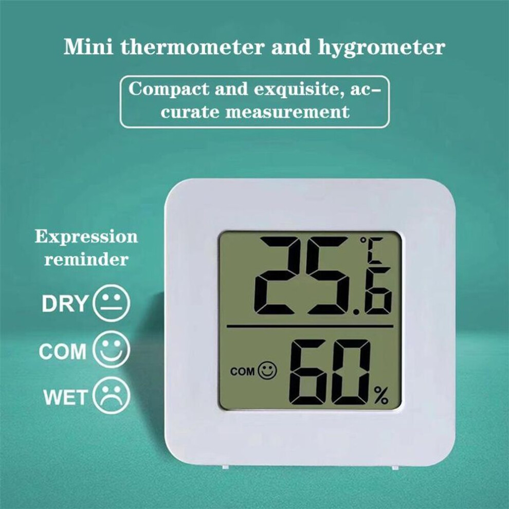Household Precision Thermometer Mini Indoor Thermometer Lcd Digital Temperature Room Hygrometer Gauge Sensor Humidity Meter