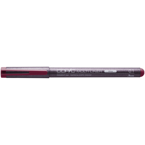 Copic Markers Multiliner 0.1 Wine Pigment Based Ink