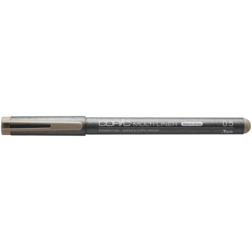 Copic Multiliner Ink-kynä Lämmin Harmaa-.5mm