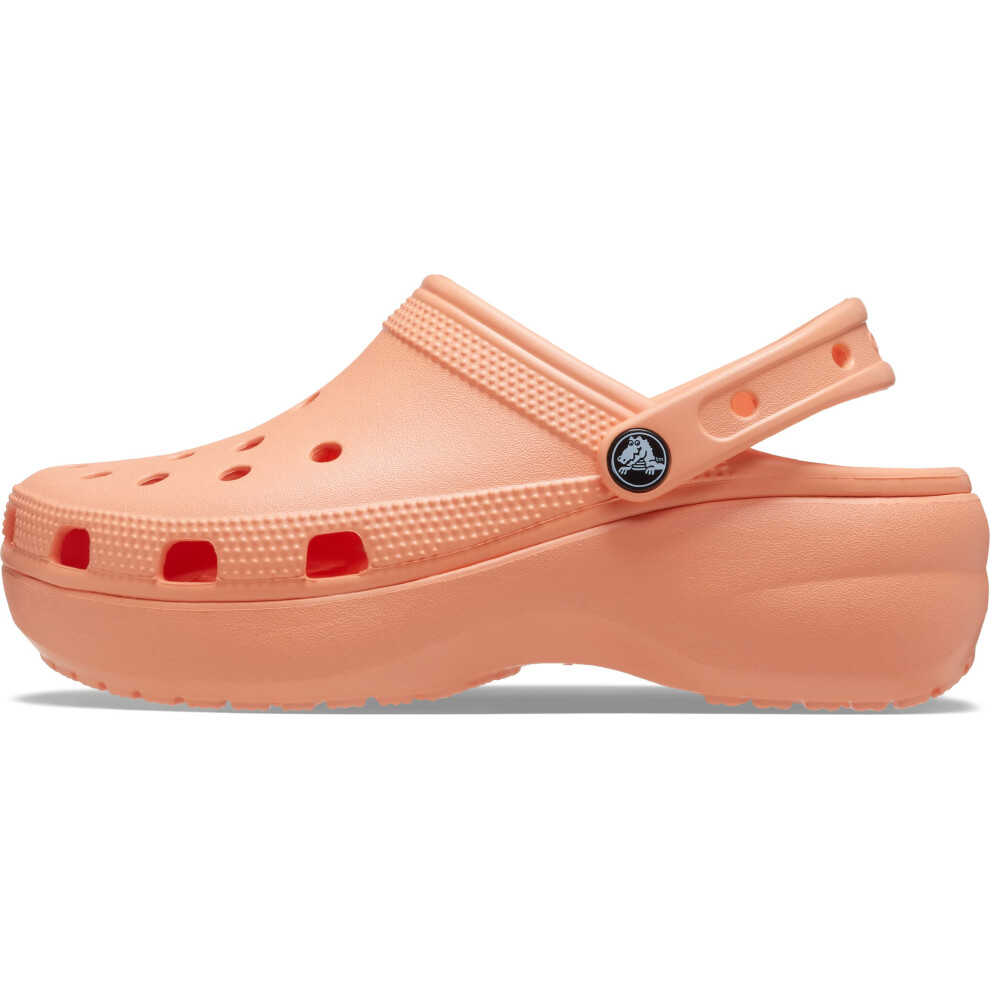 Crocs Classic Platform Clog Papaya 5 M