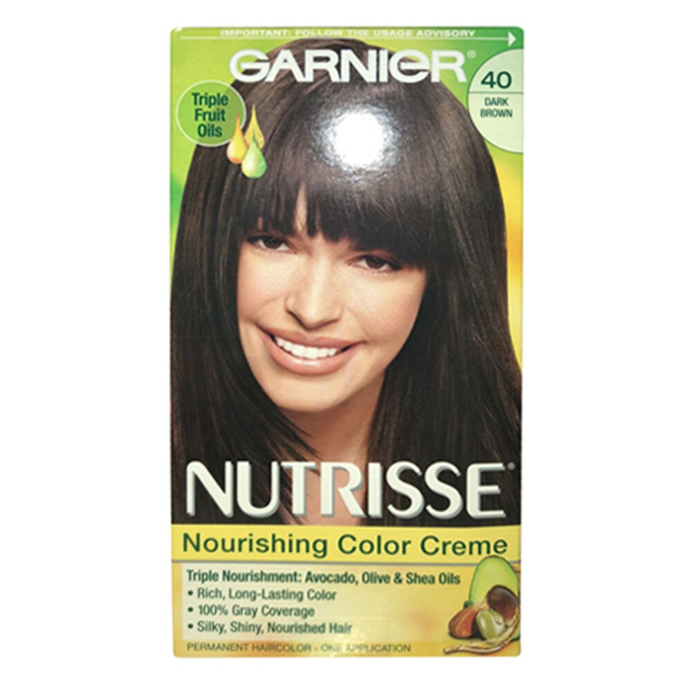 Garnier Nutrisse Haircolor Creme Dark Brown [40] 1 Ea