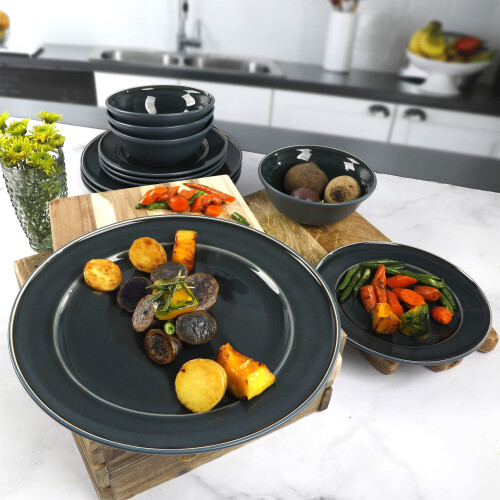 Martha Stewart 12pc Porcelain 2
