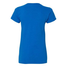 Gildan Heavy Cotton naisten V-aukkoinen T-paita - Royal L