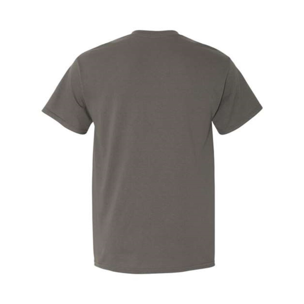 T-shirt     poche en coton    pais Gildan - Anthracite S