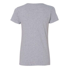 Gildan Heavy Cotton naisten V-aukkoinen t-paita - Sport Grey S