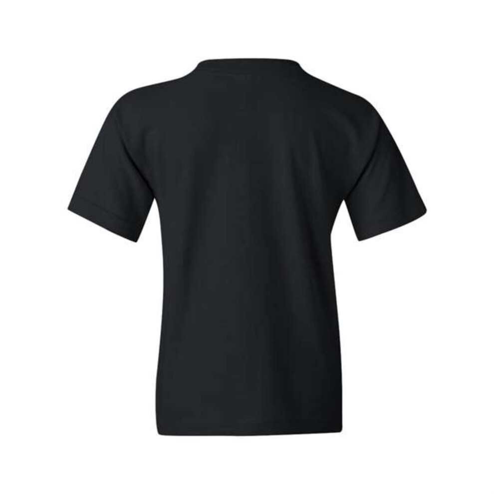 Gildan Heavy Cotton Youth T-Shirt - Black  XL
