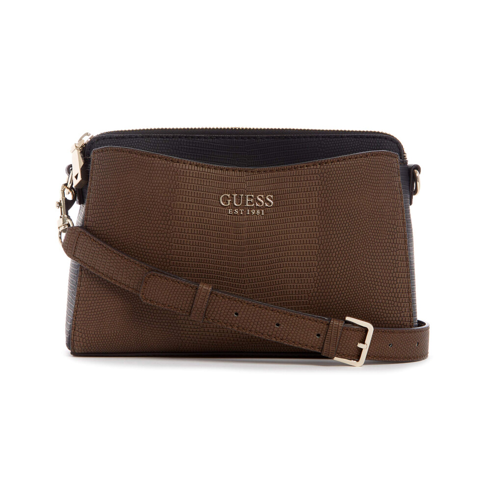 GUESS Womens Crossbody Chestnut Multi One Size US