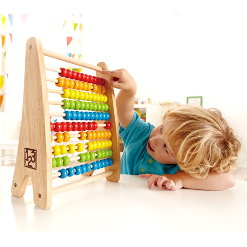 Hape International Rainbow Bead Abacus 2