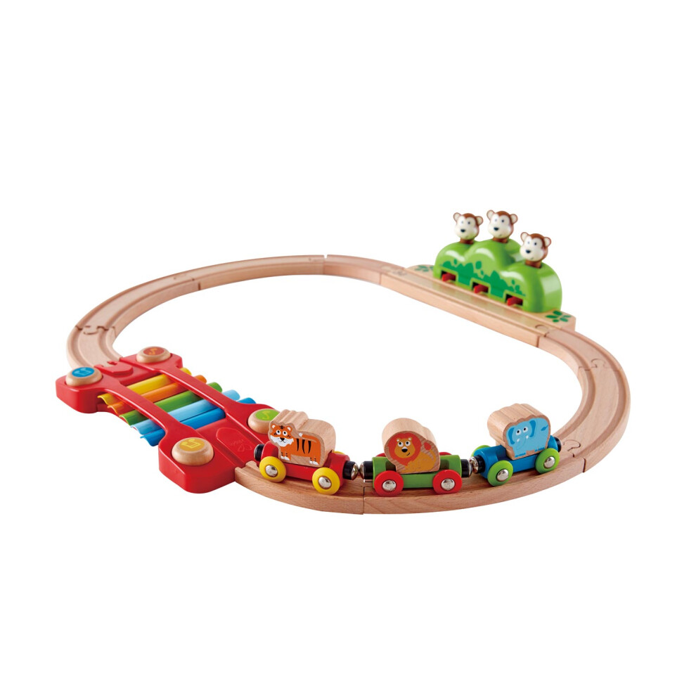 Hape International Music And Monkey Railway