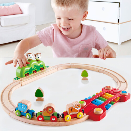 Hape International Music and Monkey Railway 1