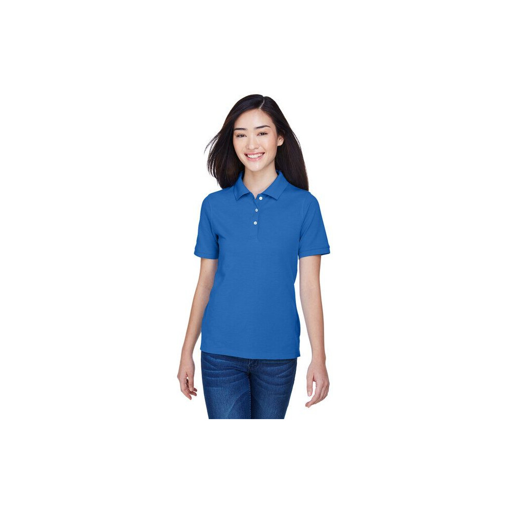 Polo Easy Blend pour femme 56 oz - BLANC - XS (D0102H763X6)