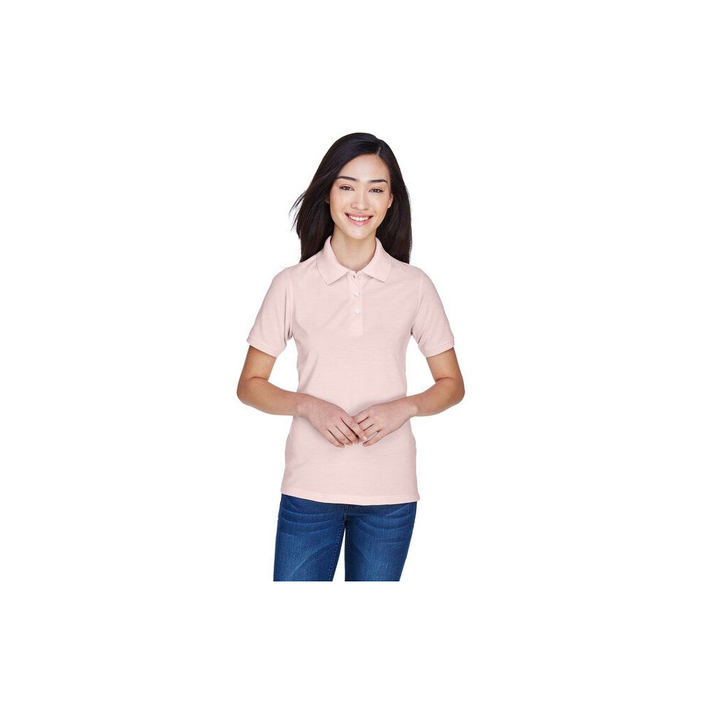 Polo Easy Blend pour femme 56 oz - BLANC - XS (D0102H76F3T)