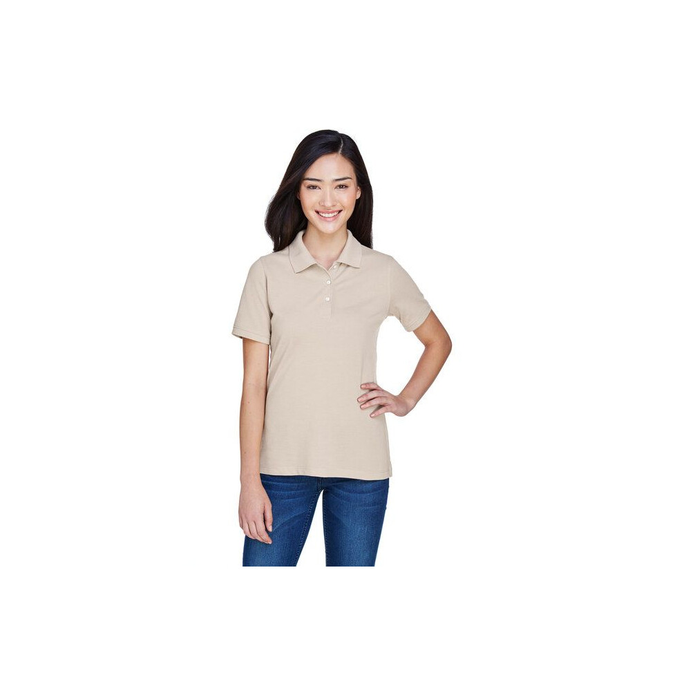 Polo Easy Blend pour femme 56 oz - BLANC - XS (D0102H763V6)