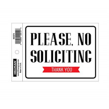 5028216 Fara Decalitate Solicita 4 """" """" X6 """" """" Hillman White White No Solicitare Decal 4 in. H x 6 in. W (pachet de 6)