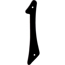 5028254 4"""""""" BLK #1 NAILON 1PC Hillman 4 tuumaa. Musta alumiininen Nail-On numero 1 1 kpl (3 kpl pakkaus)