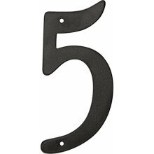 5028268 4"""""""" BLK #5 NAILON 1PC Hillman 4 tuumaa. Musta alumiininen Nail-On numero 5 1 kpl (3 kpl pakkaus)