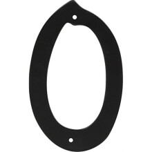 5028348 4"""""""" BLK #0 NAILON 1PC Hillman 4 tuumaa. Musta alumiininen Nail-On Number 0 1 kpl (3 kpl pakkaus)