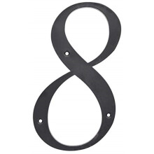 5028382 6"""""""" BLK #8 NAILON 1PC Hillman 6 tuumaa Musta muovinen Nail-On numero 8 1 kpl (3 kpl pakkaus)