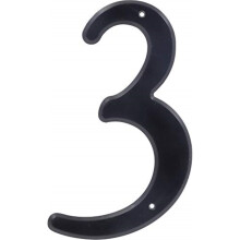 5028592 4"""""""" BLK #3 NAILON 1PC Hillman 4 tuumaa. Musta muovinen Nail-On numero 3 1 kpl (10 kpl pakkaus)