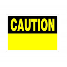 5028926 Semne Aten?ie 10x14 """" """" Hillman English Yellow Aten?ie Semn 10 in. H x 14 in. W (pachet de 6)