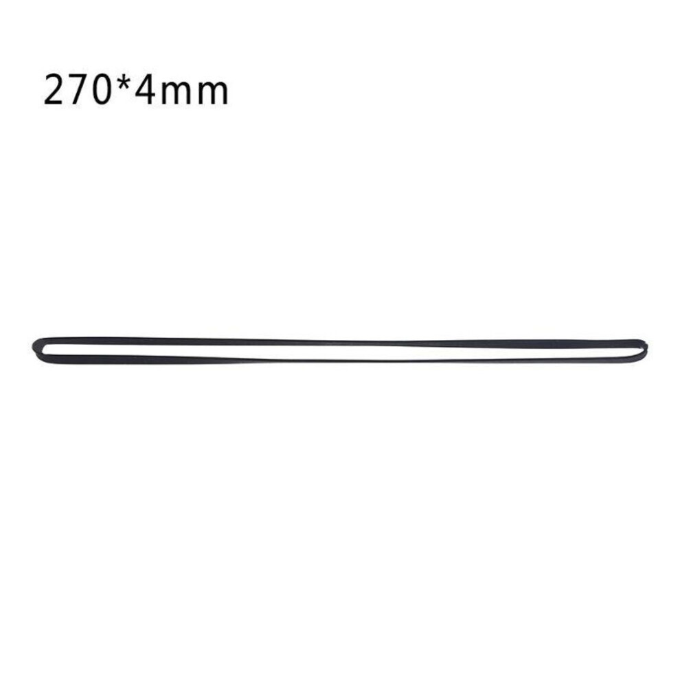 (as the picture) Turntable Belt Rubber Flat Drive Belt For Record Player Walkman Dvd Cd-rom Repeater 4mm Wide