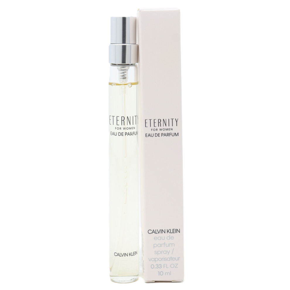 Eternity For Women by Calvin Klein Eau De Parfum 0.33oz/10ml Spray New With Box