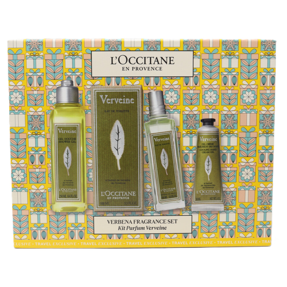 L'Occitane Verbena 4-Piece Fragrance Set  For Men  /