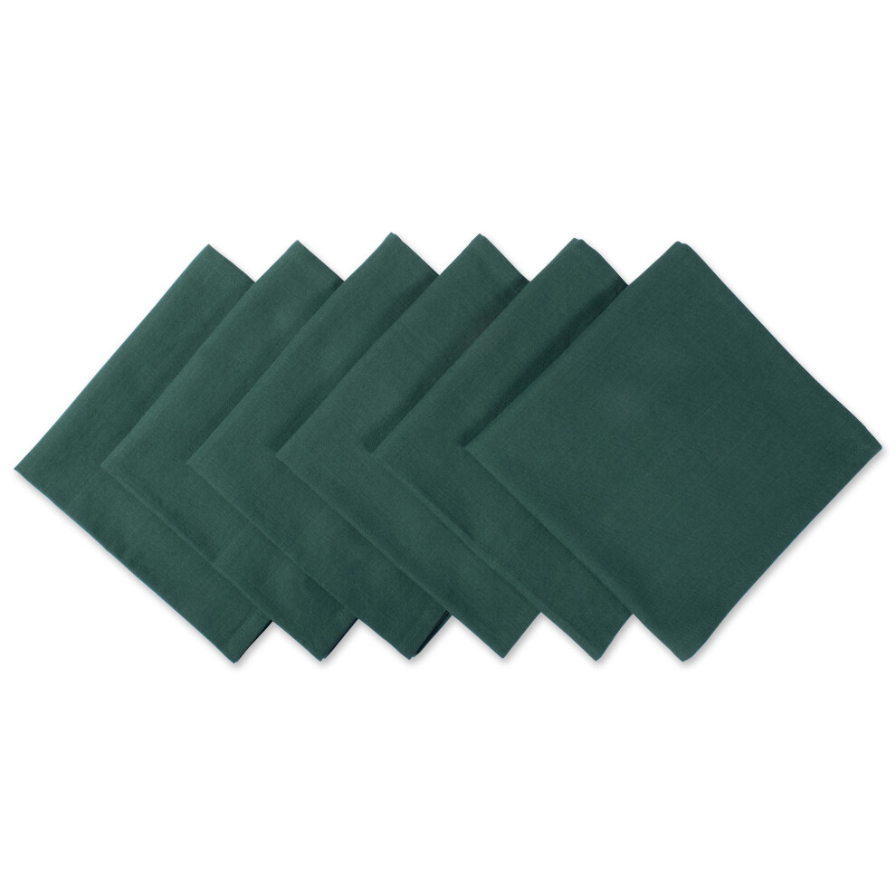 Serviettes vert fonc    DII (lot de 6)