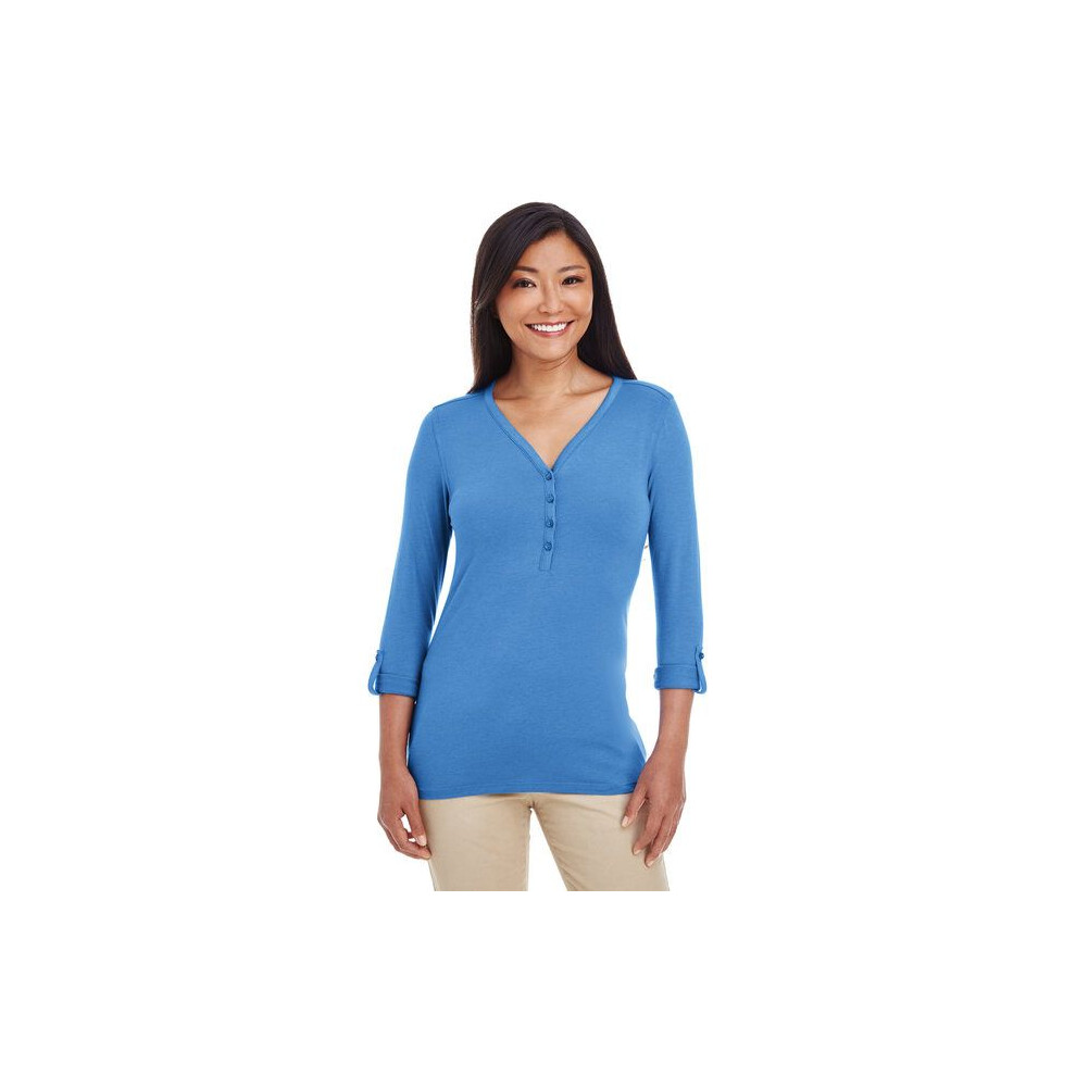 Damen Perfect Fity-Placket Stricktop Mit Wandelbaren ÄRmeln - Weiß - XS(D0102H7YERP)-image