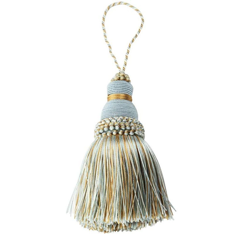 (blue, 1PC) Belavenir Colorful Tassel Key Tassel Hanging Rope Silk Tassel Fringe Tassel Trim Garment Decoration Diy Accessories For Curtain And Home Decoration